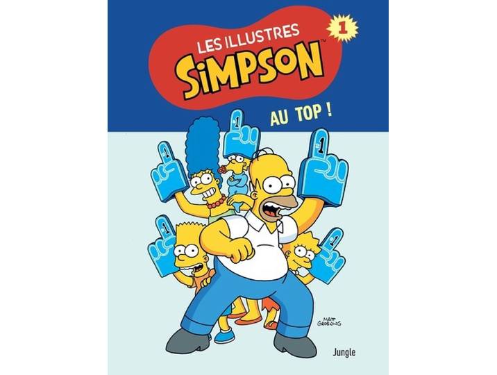 Les illustres Simpson - Tome 1 Au top ! (BD)
