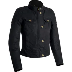 Oxford Holwell Wax-Cotton, Textiljacke Damen - Schwarz - 46
