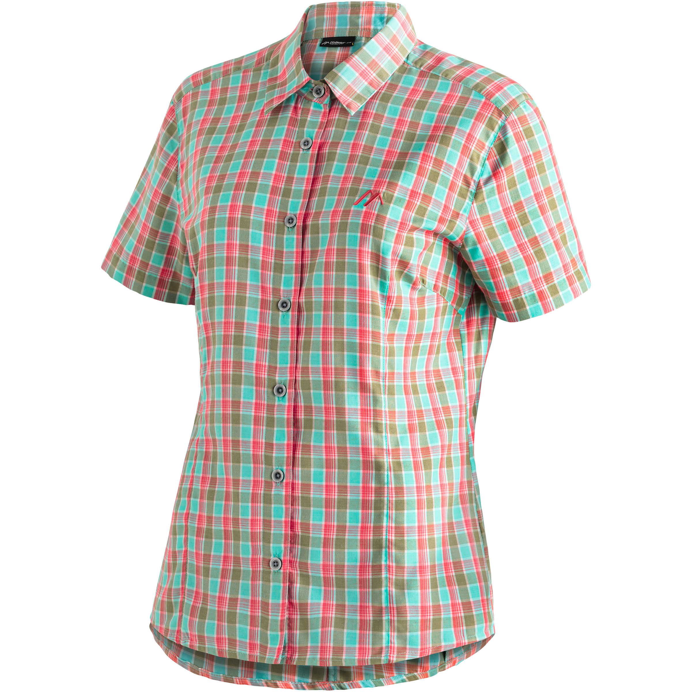 Maier Sports Philina Damen Blusen gruen Größe 4XL Camping Elastisch