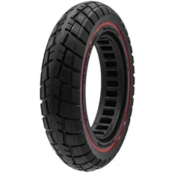 Vollgummireifen Offroad Ultralight 10x2 125-6 1/B34 Rote Linie Ewheel
