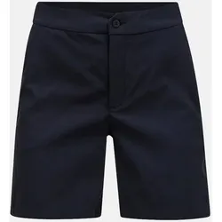 PEAK PERFORMANCE Damen Shorts W Player Shorts-BLACK, Größe 27 in Schwarz Schwarz