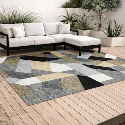 Addison Rugs Machine Washable Indoor/ Outdoor Contemporary Dexter Chantille Rug