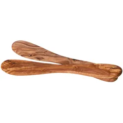 2er-Set Buttermesser Olivenholz - Streichmesser zum Schmieren von Brot & Brötchen - 17cm-Handgefertigt-Rustikal-Edel-Unikate aus Italien