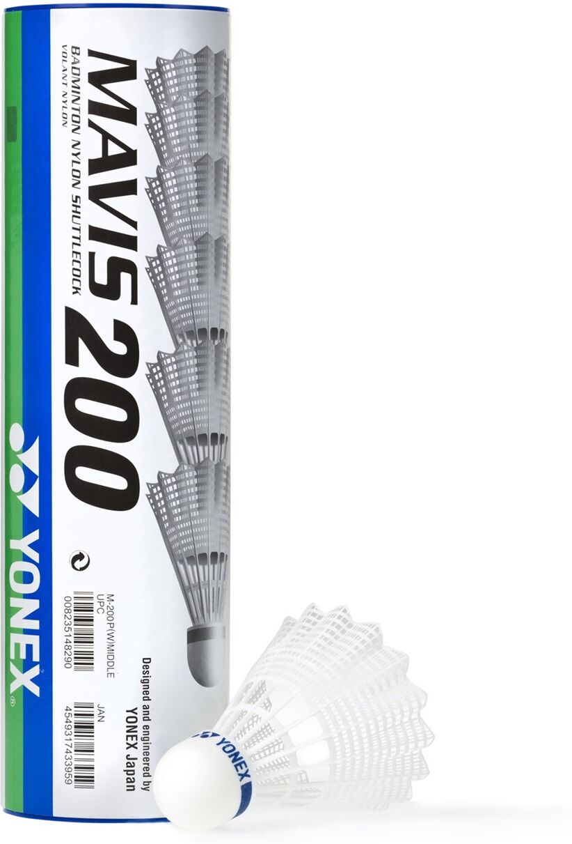 Yonex Mavis 200 Fast White 10 Putki