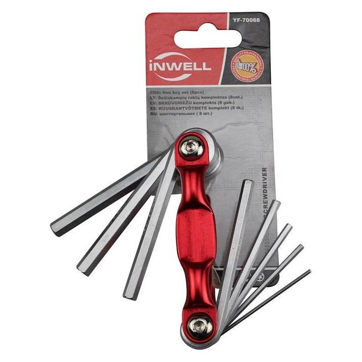 HEX KEY SET 8PCS YF-70068 (33046560)