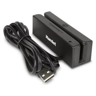 Hamlet HURMAG3 Magnetkartenleser Schwarz USB (USB) (HURMAG3)