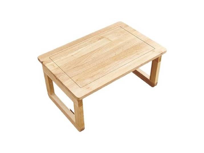 YCCHAH Wohnzimmermöbel, chinesischer Stil, kleiner Tisch mit Öl-Finish, natürliche Farbe, Teemöbel, Holzzimmer, niedrig, sitzend auf dem Boden, Beistelltische, Wohnzimmer