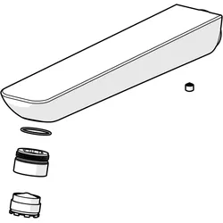 Hansa Waschtisch Auslauf Ligna 180 mm, 59913730 59913730