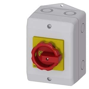 Siemens Indus.Sector hoofd-/nood-uitschakelaar 3LD2064-1TC53