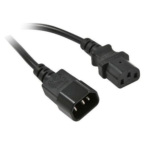 Synergy 21 Netzkabel 230V Kaltgeräte IEC-C13(Buchse)/Kaltgeräte IEC-C14(Stecker), 5m (5 m) (S218201)