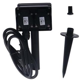 Garten Steckdosenleiste mit Timer (33370490)