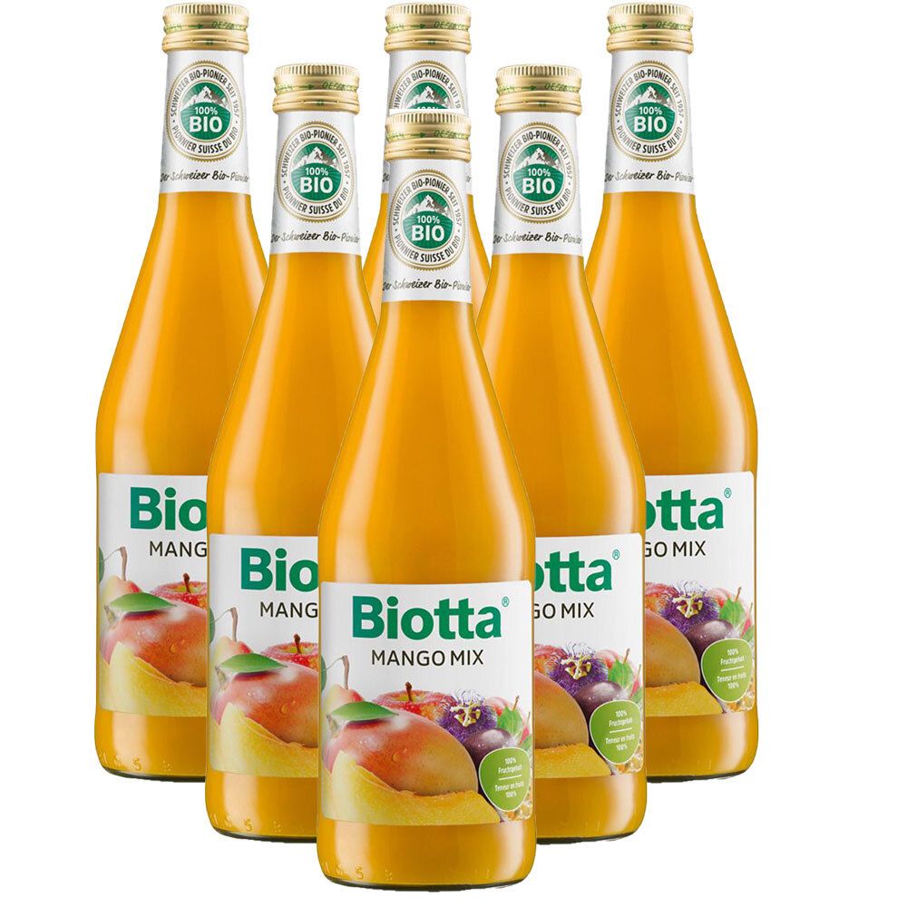 Biotta Bio Mango Mix, Saft 6x500 ml