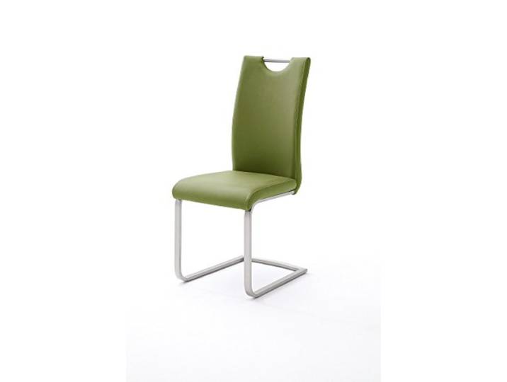 Schwingstuhl mit Griffloch Paulo (4er-Set) Farbe olive