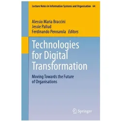 Technologies for Digital Transformation, Fachbücher von Alessio Maria Braccini, Ferdinando Pennarola, Jessie Pallud