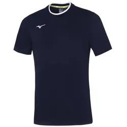 Mizuno, Herren, Sportshirt, Men Tee (S), Blau