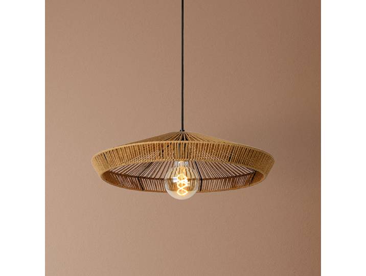 Pendelleuchte Yunkai Typ A Ø 50cm Braun/Braun Material: Papier E27