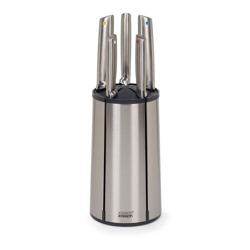 Joseph Joseph Elevate 5-teiliges Stahlmesser-Set mit Drehständer