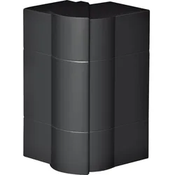 Hager BR651703H9011 Außeneck einstellbar zu BR/H/N/A/S 68x170mm Oberteil 80mm hfr graphitschwarz