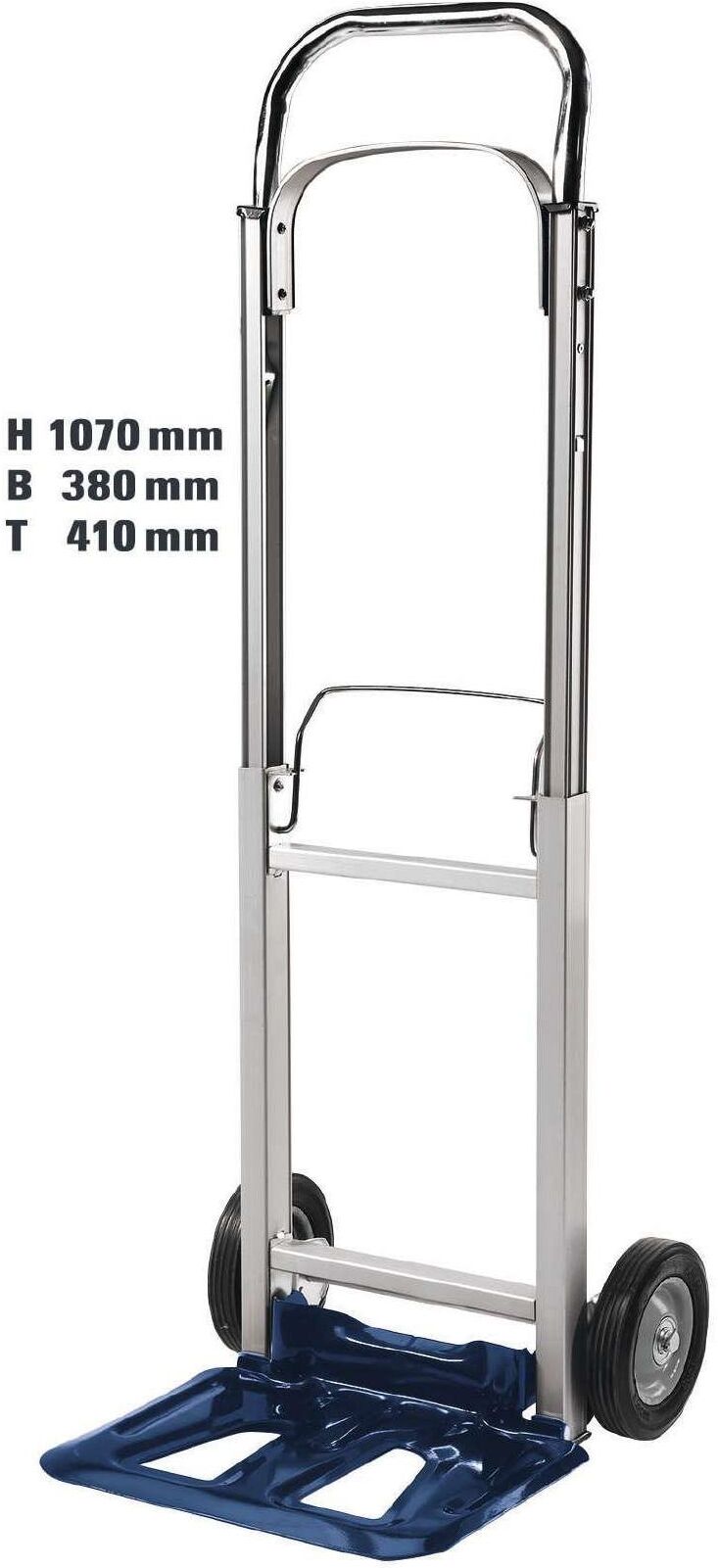 Sackkarre EINHELL, silber (silberfarben), Aluminium, Sackkarren, Sackkarre silberfarben Einheitsgröße