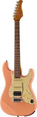 Mooer GTRS Guitars Prof. 800 FP Flamingo Pink Hochglanz mit mattem Halsfinish