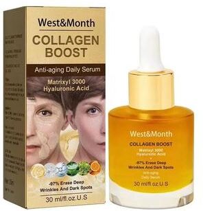 Inspired Finds Hydrating Collagen Face Serum Brightening Moisturizing Anti Fine Line Facial Serum 30ml Hydrating Collagen Face Serum Brightening Moisturizing Anti Fine Line Facial Serum 30ml