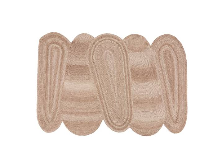 Tapis en laine tuftée beige, 160x230 cm