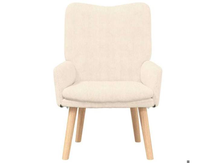 TOP 2026  Chaise Relax - 1 place Fauteuil - Crème 63x67x94 cm Tissu Sherpa FF4957