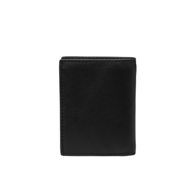 Geldbörse MARC O'POLO "in hochwertigem Rindleder", Herren, schwarz, Leder, unifarben, Kleinlederwaren