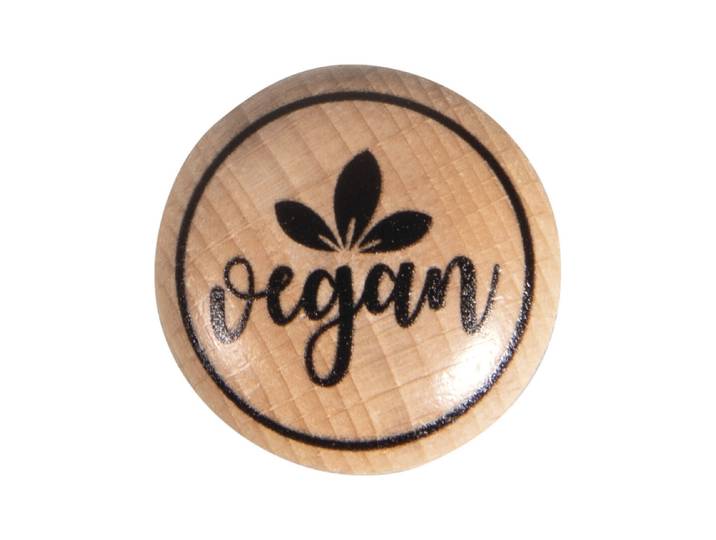 Stempel vegan , 3cm ø