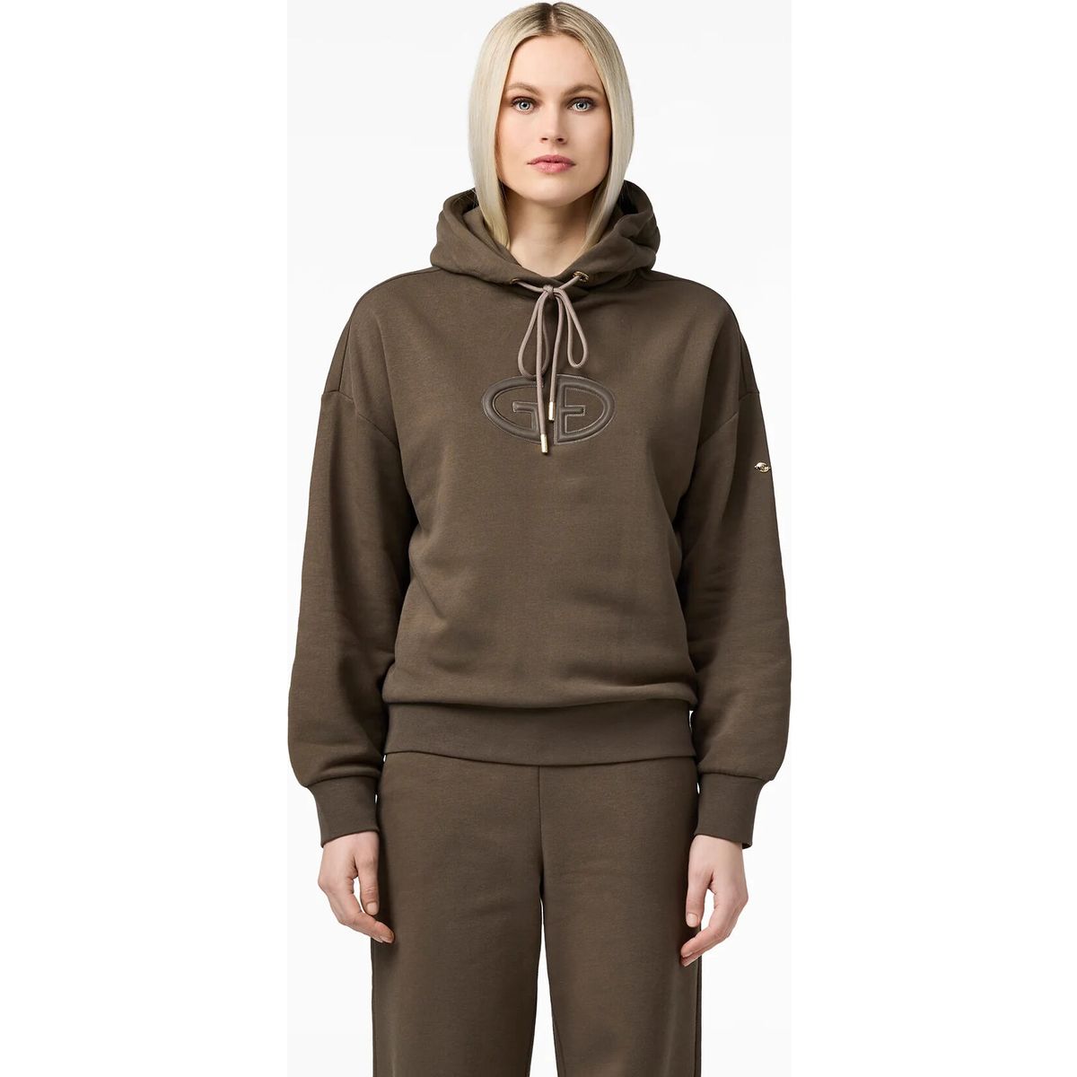 Goldbergh Calm Hooded Sweater army (6040) XS GB38020263-6040-XS