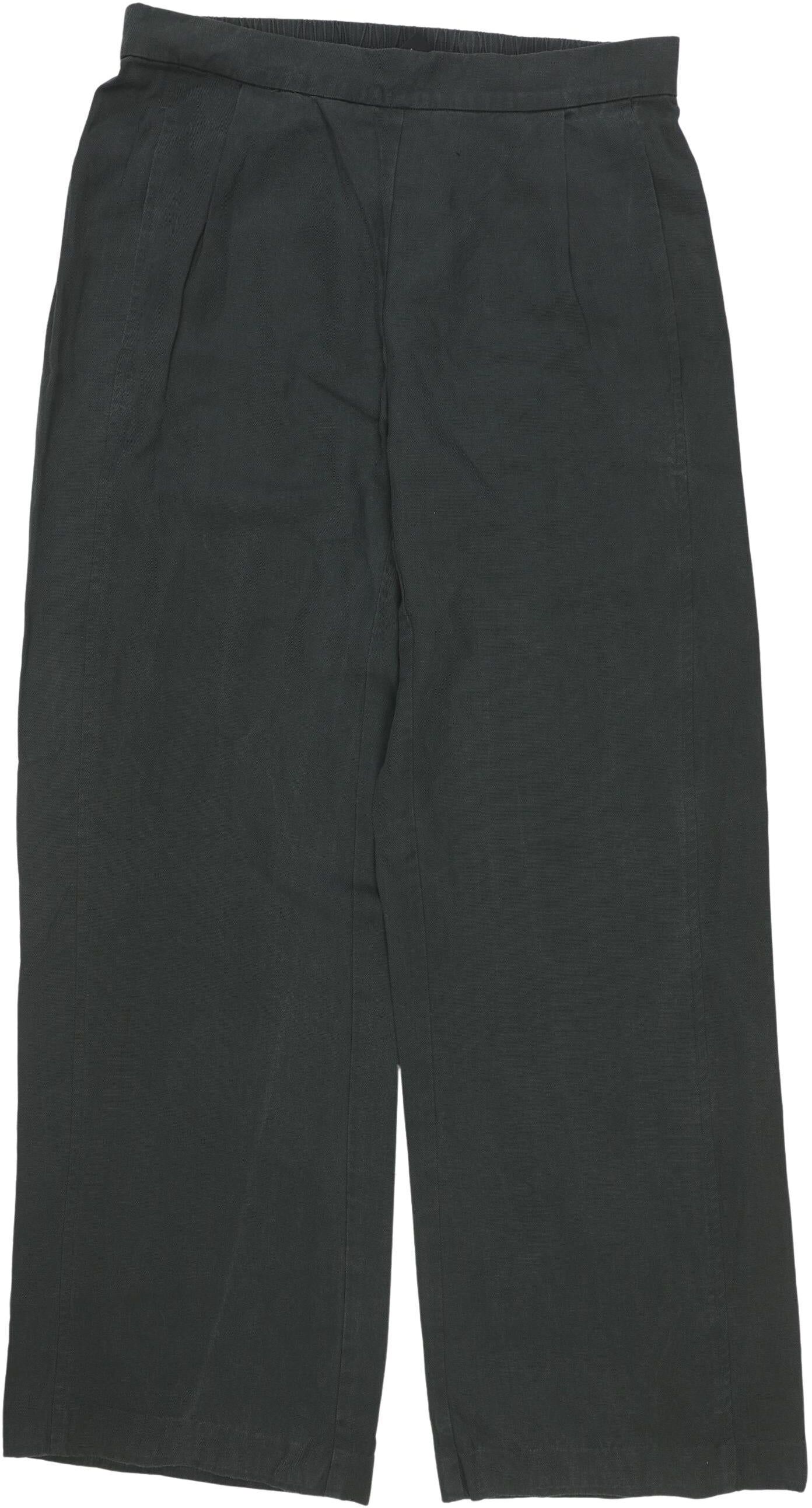 Eileen Fisher Damen Stoffhose, Grau, Gr. XS, Lyocell - Second Hand