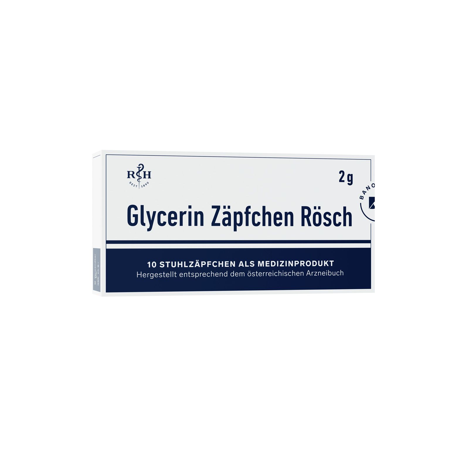 Glycerin Zäpfchen Rösch 2 g gegen Verstopfung 10 St Suppositorien