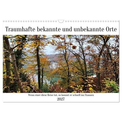 Wandern zwischen Hochgebirge und Küsten (Wandkalender 2027 DIN A3 quer), CALVENDO Monatskalender