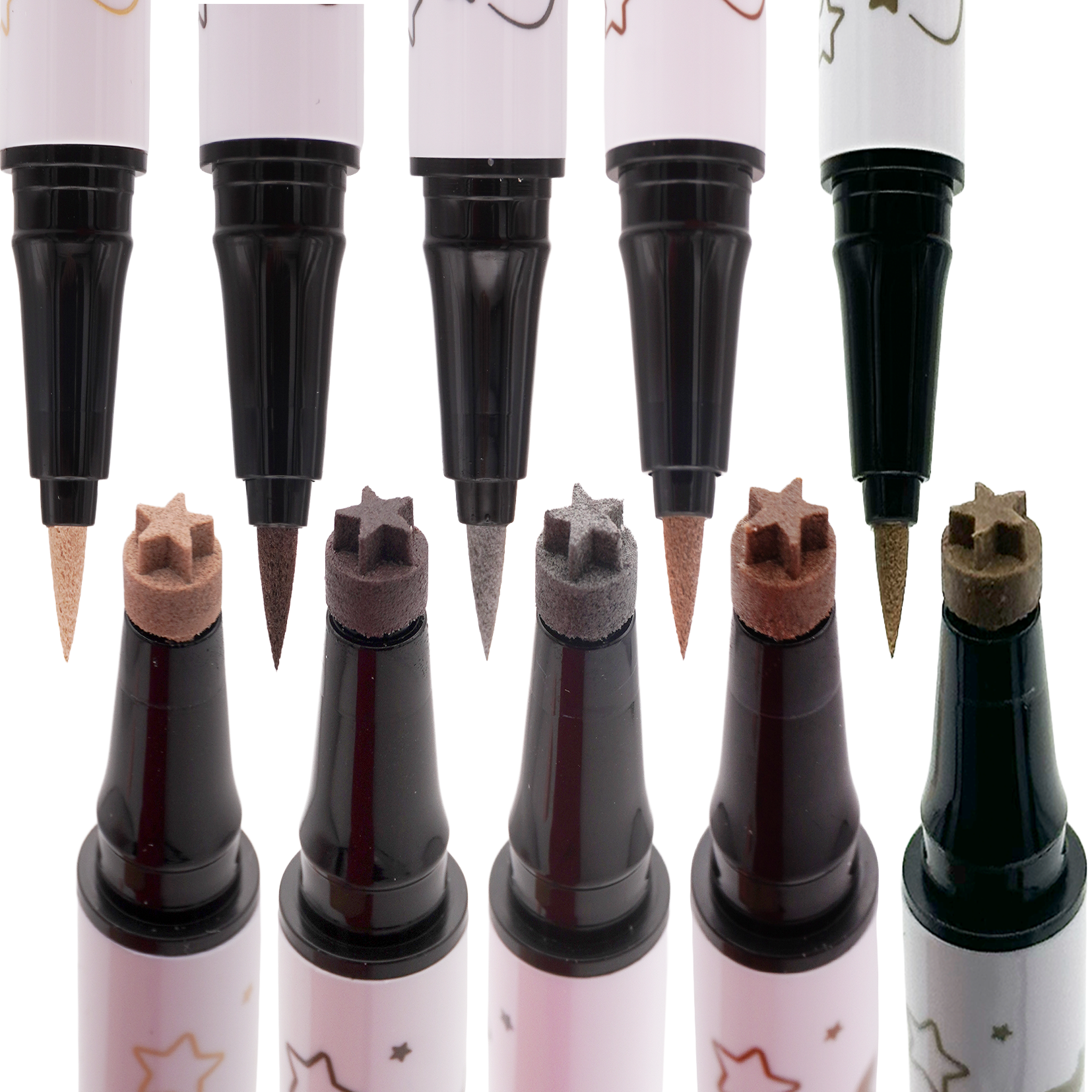 Star Neutral Bundle - Stamp & Eyeliner Pen - Glisten Cosmetics