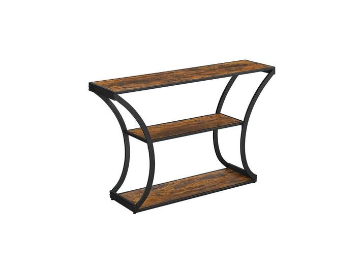 Hansiro Konsolentisch, Braun, 30x80x120 cm, Wohnzimmer, Wohnzimmertische, Konsolentische