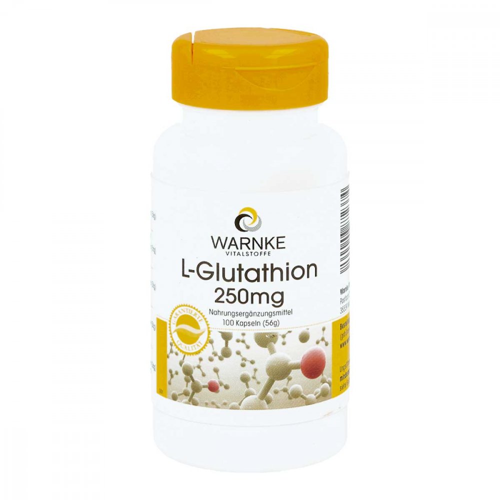 Warnke Vitalstoffe GmbH L-glutathion 250 mg Kapseln 11173560