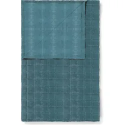 Julia Decke 220 x 265 cm graublau