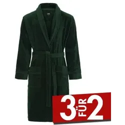 JBS Bath Robe Dunkelgrün Baumwolle X-Large Herren