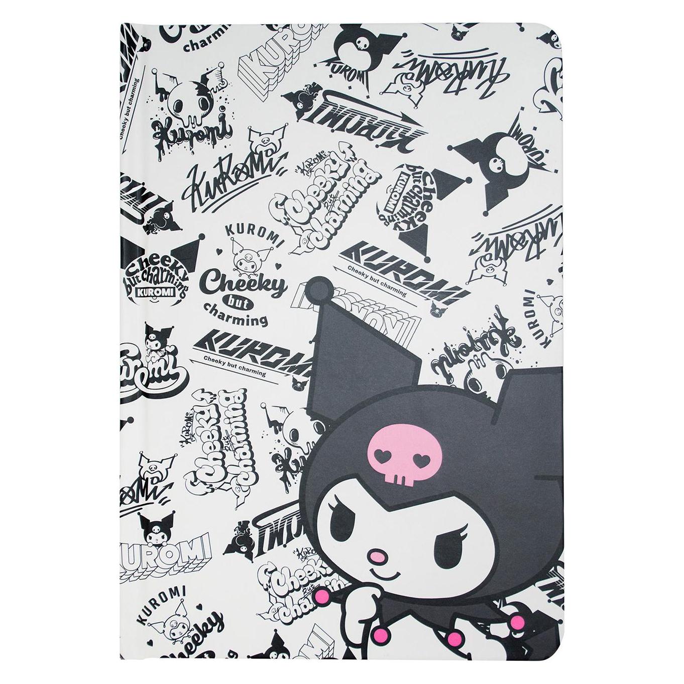 Blue Sky BlueSkyStudios Sanrio Notizbuch Kuromi A5 (A5, Liniert, Harter Einband) (KR707301)
