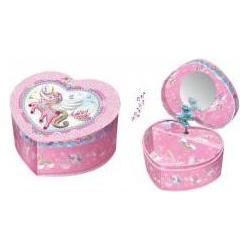 Pulio Pecoware Heart-sha ped music box - Unicorn (170130NUC)