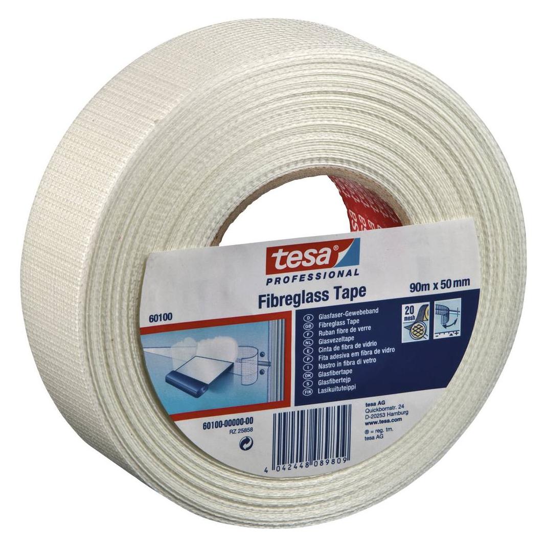 tesa Glasfaser-Gewebeband 90m:50mm (50 mm) (60100-0-0)