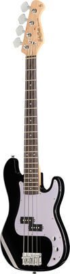Harley Benton PB-Shorty BK Standard Series Schwarz Hochglanz
