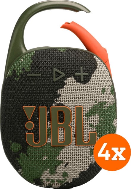 JBL Clip 5 Squad 4-pack