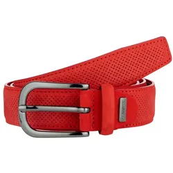 Alberto 8379 Leder Damengürtel weiss