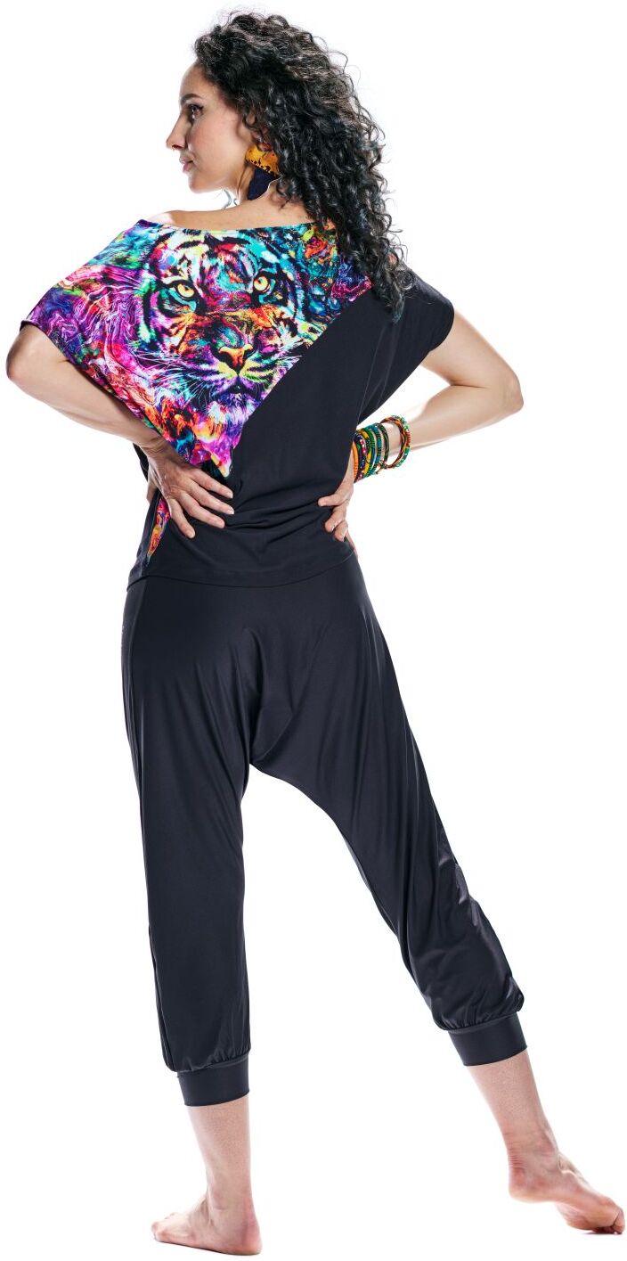 Haremshose WINSHAPE "HP301", Damen, Gr. S, Normalgrössen, schwarz, 80% Polyester, 20% Elasthan, Hosen Haremshose, Functional Light schwarz S, Normalgrössen