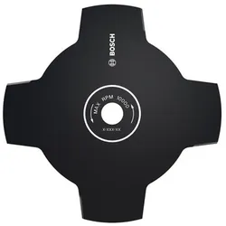 Bosch Zubehör für Akku-Freischneider Freischneidermesser 25 cm 4-Zahn - F016800665