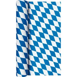 Home Fashion, TL Bayernraute, Tischläufer, 490 cm x 40 cm, aufgerollt, 1 Stück pro Pack, 6 Pack pro Karton