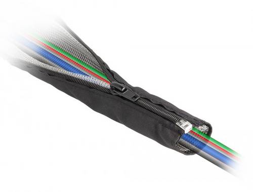Delock 20847 20847 Geflechtschlauch Schwarz 1m 25mm (max) 1St.