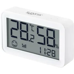 Sygonix WLAN Thermometer/Hygrometer, Thermometer + Hygrometer, Weiss
