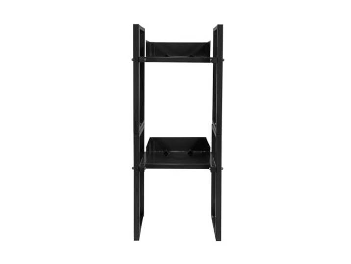 PROREGAL Fassregal für 30-60 Liter Fässer Duo HxBxT 116x47x65cm Anthrazitgrau Regal Fässer Fässerregal Standregal